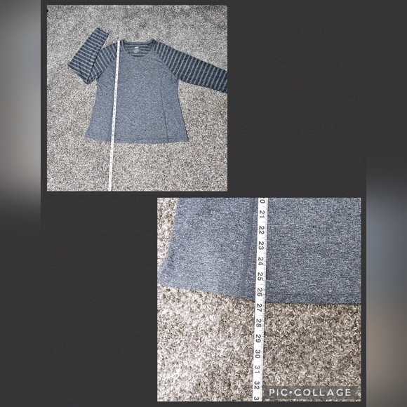 AVIA LONG SLEEVE ATHLETIC WORKOUT SHIRT/TOP - Picture 10 of 11